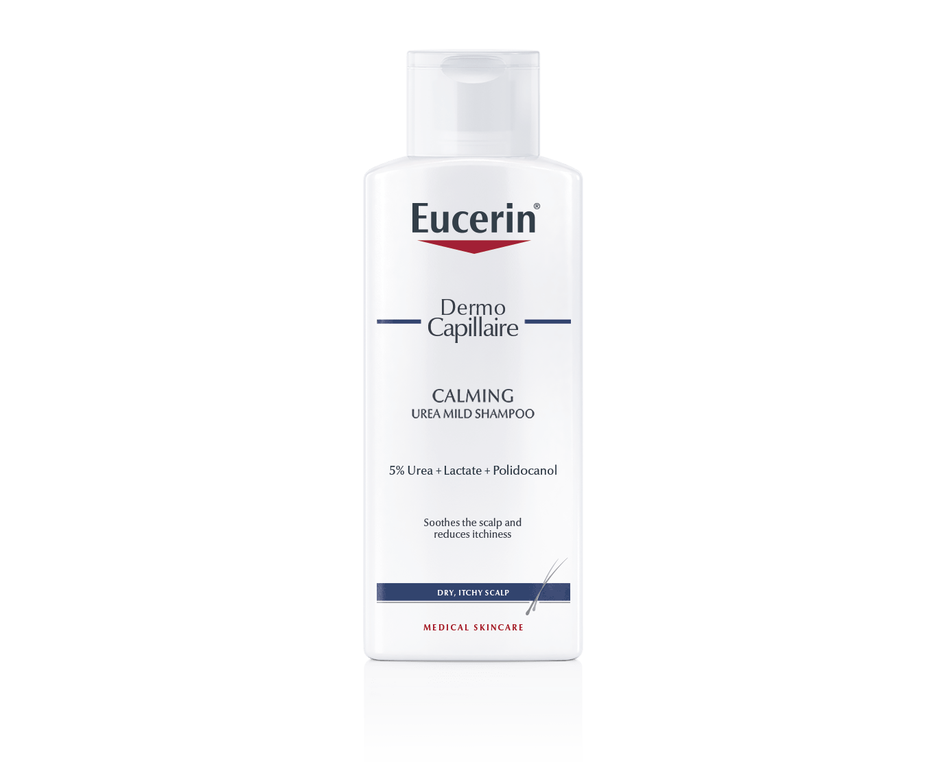 DermoCapillaire Calming Urea Shampoo Ι Dry, itchy scalp Eucerin